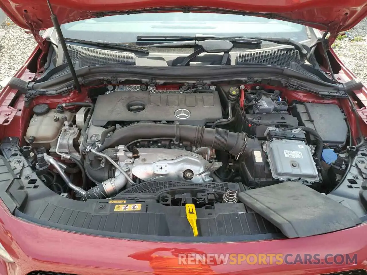 11 fotografías del automóvil dañado W1N4N4HB4MJ155966 MERCEDES-BENZ GLA-CLASS 2021
