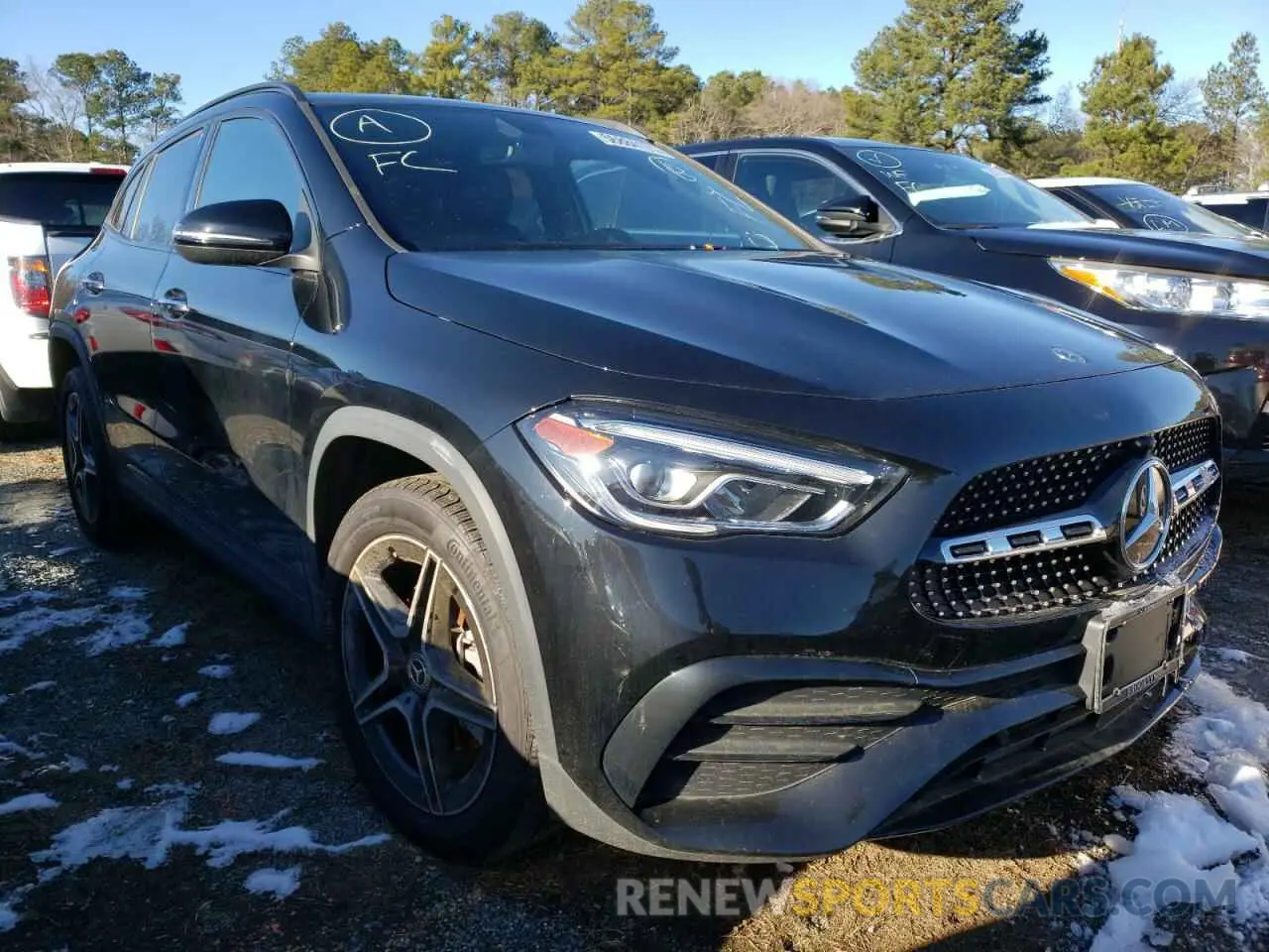1 fotografías del automóvil dañado W1N4N4HB4MJ209363 MERCEDES-BENZ GLA-CLASS 2021