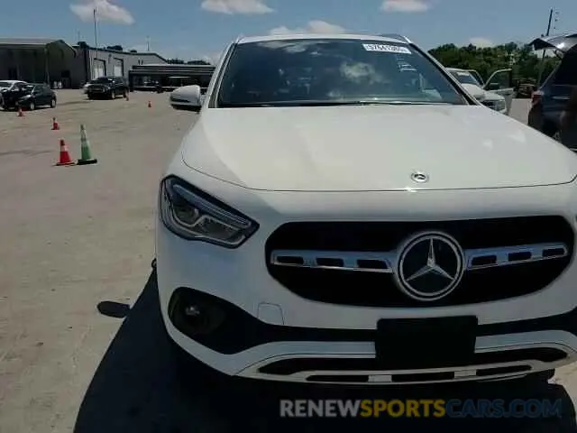 14 fotografías del automóvil dañado W1N4N4HB4MJ260202 MERCEDES-BENZ GLA-CLASS 2021