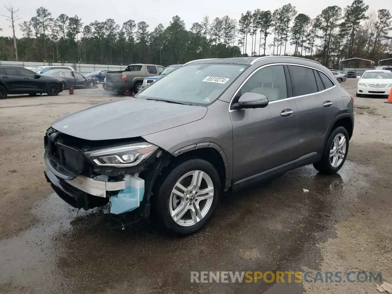 1 fotografías del automóvil dañado W1N4N4HB4MJ296097 MERCEDES-BENZ GLA-CLASS 2021