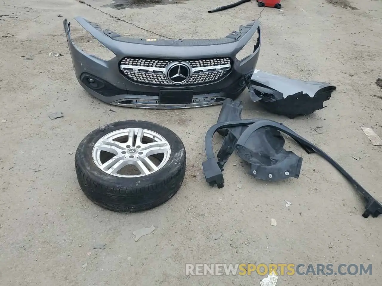 13 fotografías del automóvil dañado W1N4N4HB4MJ296097 MERCEDES-BENZ GLA-CLASS 2021