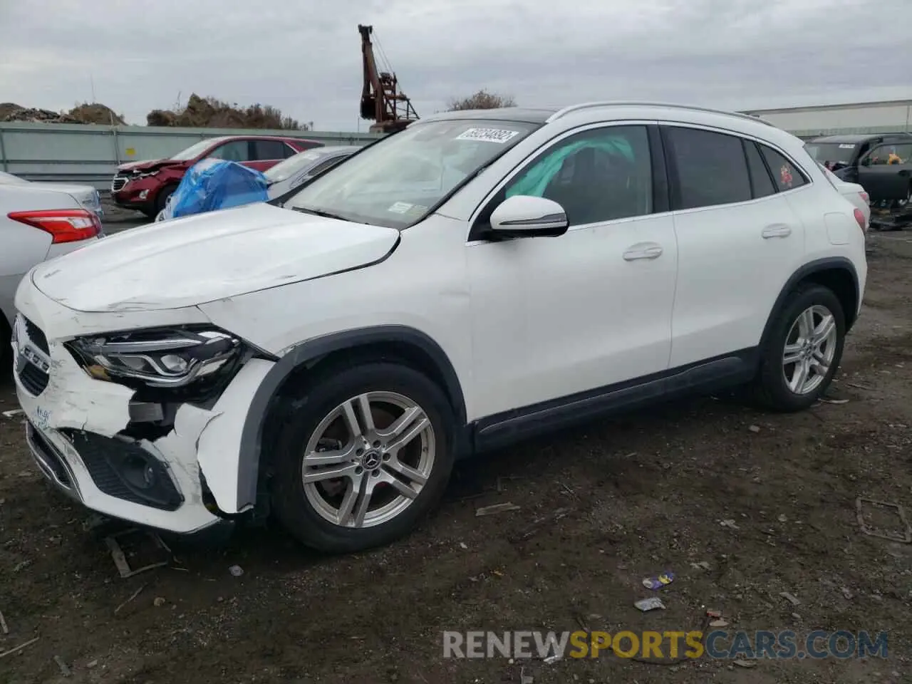 1 fotografías del automóvil dañado W1N4N4HB5MJ224664 MERCEDES-BENZ GLA-CLASS 2021