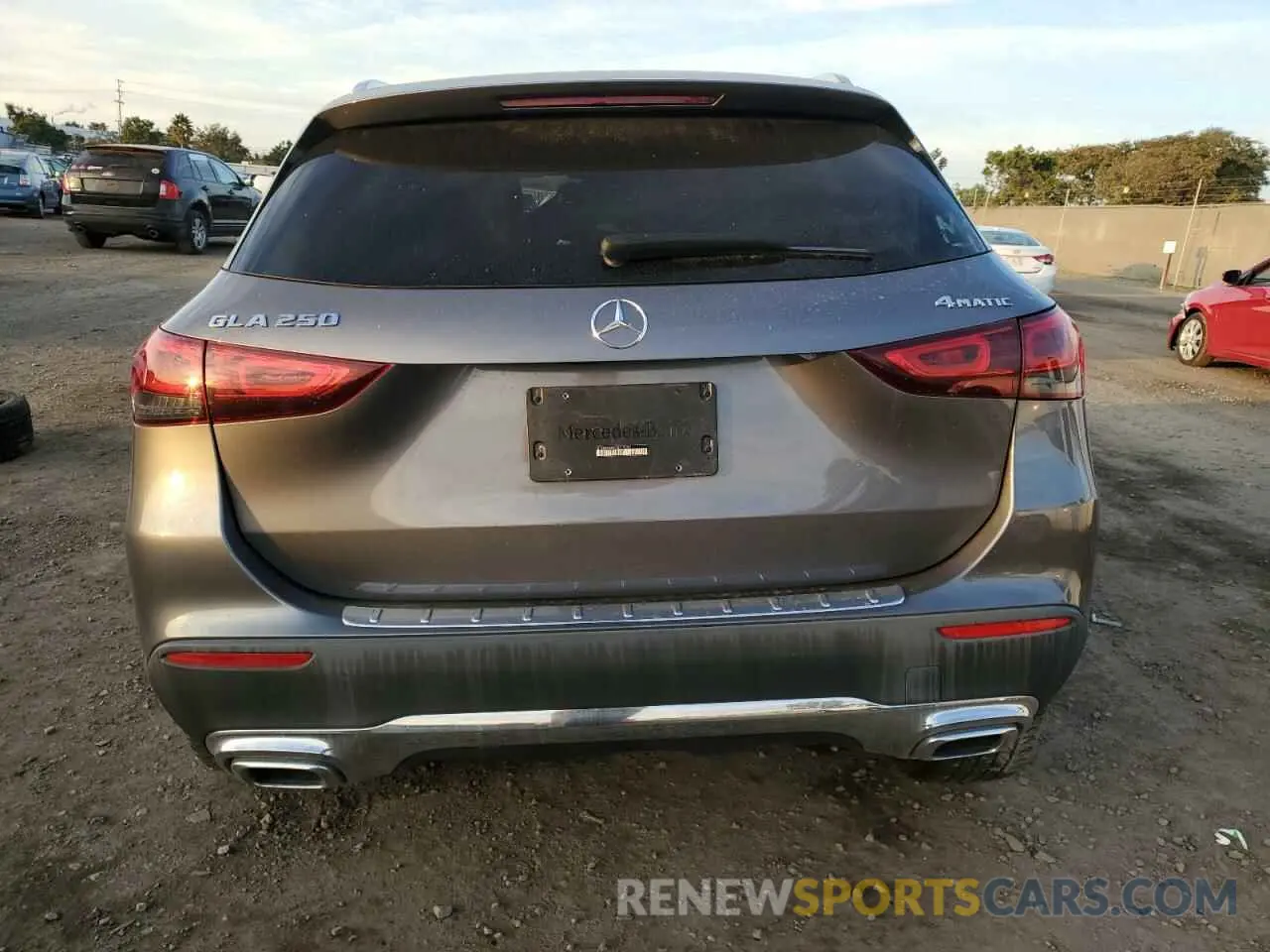 6 fotografías del automóvil dañado W1N4N4HB6MJ119289 MERCEDES-BENZ GLA-CLASS 2021