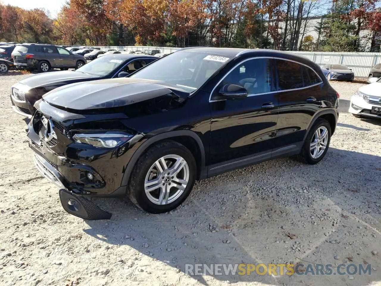 1 fotografías del automóvil dañado W1N4N4HB6MJ166712 MERCEDES-BENZ GLA-CLASS 2021