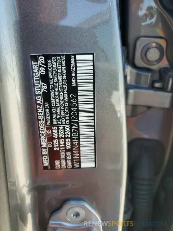 13 fotografías del automóvil dañado W1N4N4HB7MJ204562 MERCEDES-BENZ GLA-CLASS 2021