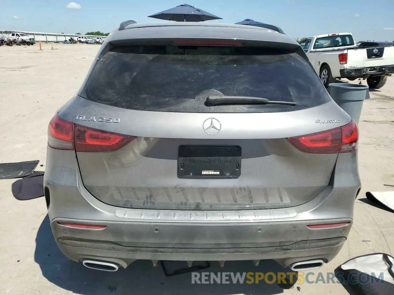 6 fotografías del automóvil dañado W1N4N4HB7MJ204562 MERCEDES-BENZ GLA-CLASS 2021