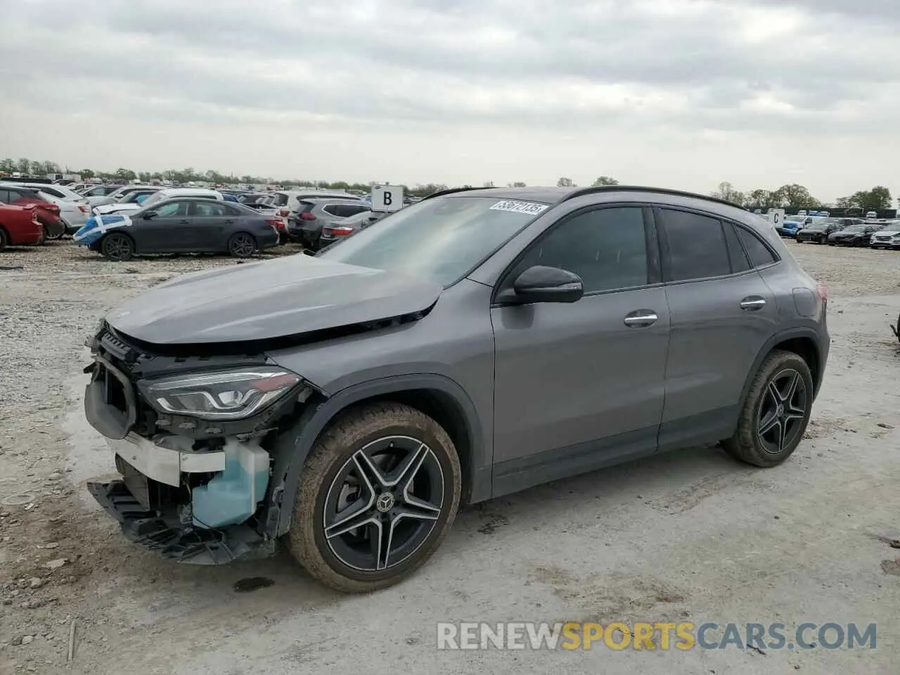 1 fotografías del automóvil dañado W1N4N4HB7MJ232930 MERCEDES-BENZ GLA-CLASS 2021