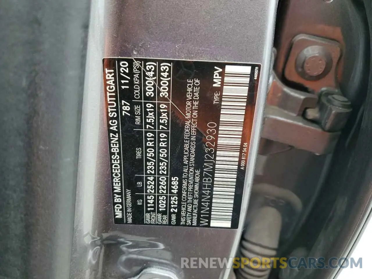 14 fotografías del automóvil dañado W1N4N4HB7MJ232930 MERCEDES-BENZ GLA-CLASS 2021