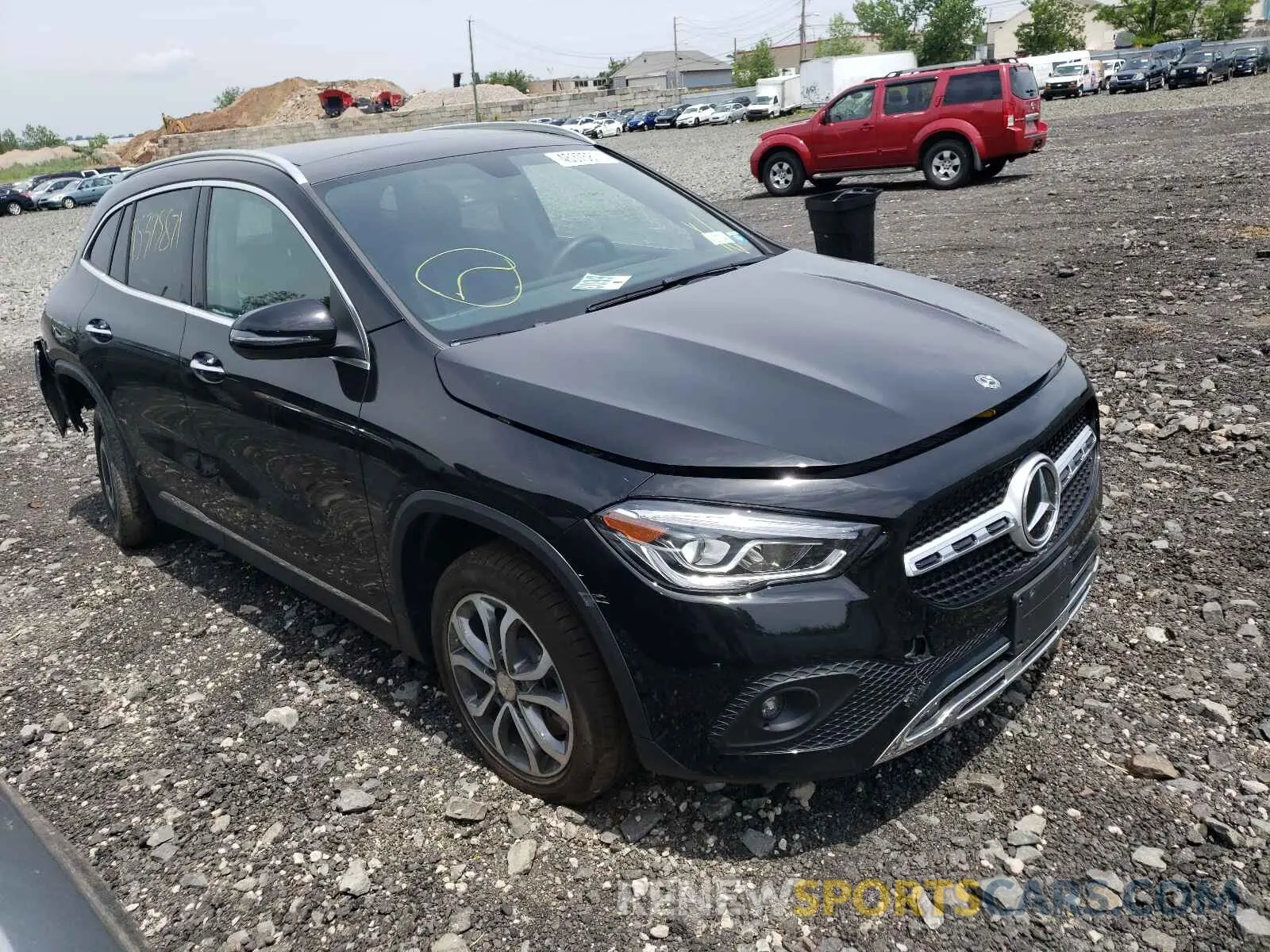 1 fotografías del automóvil dañado W1N4N4HB8MJ165951 MERCEDES-BENZ GLA-CLASS 2021