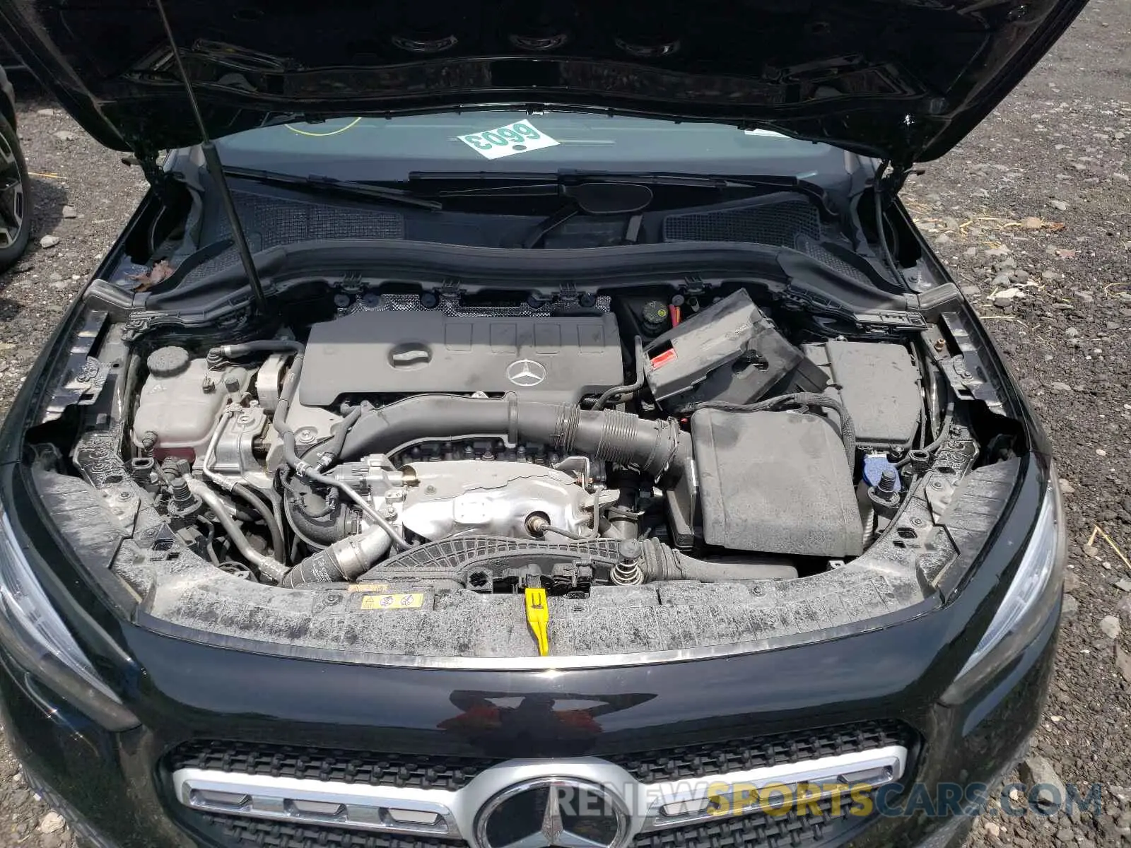 7 fotografías del automóvil dañado W1N4N4HB8MJ165951 MERCEDES-BENZ GLA-CLASS 2021