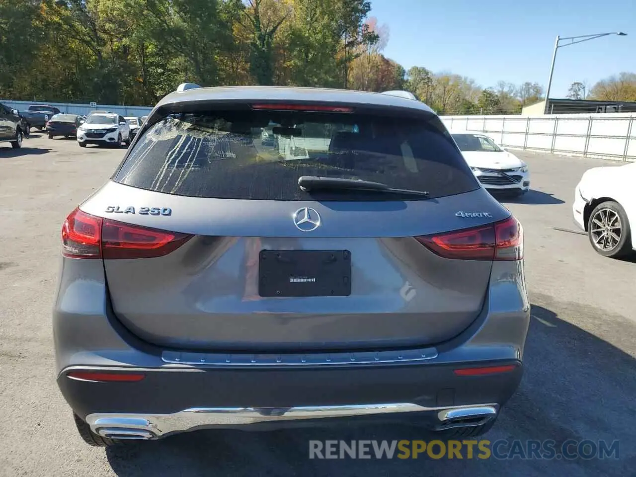 6 fotografías del automóvil dañado W1N4N4HB9MJ139908 MERCEDES-BENZ GLA-CLASS 2021