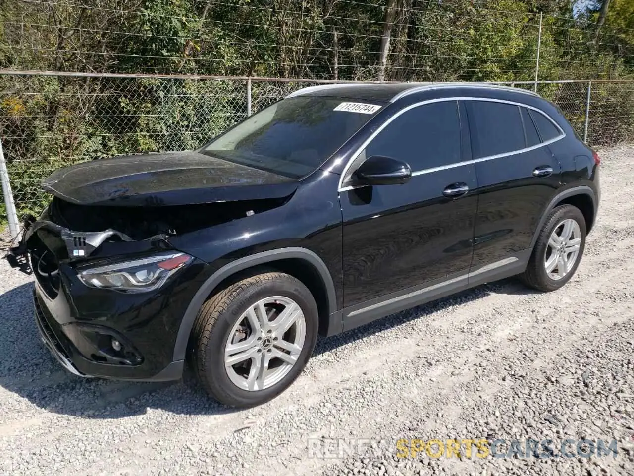1 fotografías del automóvil dañado W1N4N4HB9MJ159088 MERCEDES-BENZ GLA-CLASS 2021