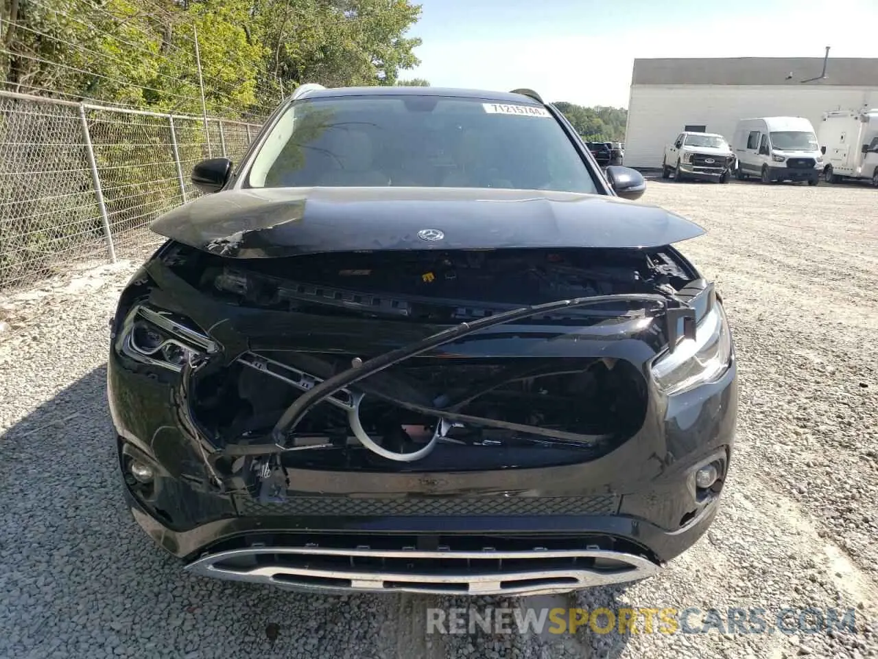 5 fotografías del automóvil dañado W1N4N4HB9MJ159088 MERCEDES-BENZ GLA-CLASS 2021