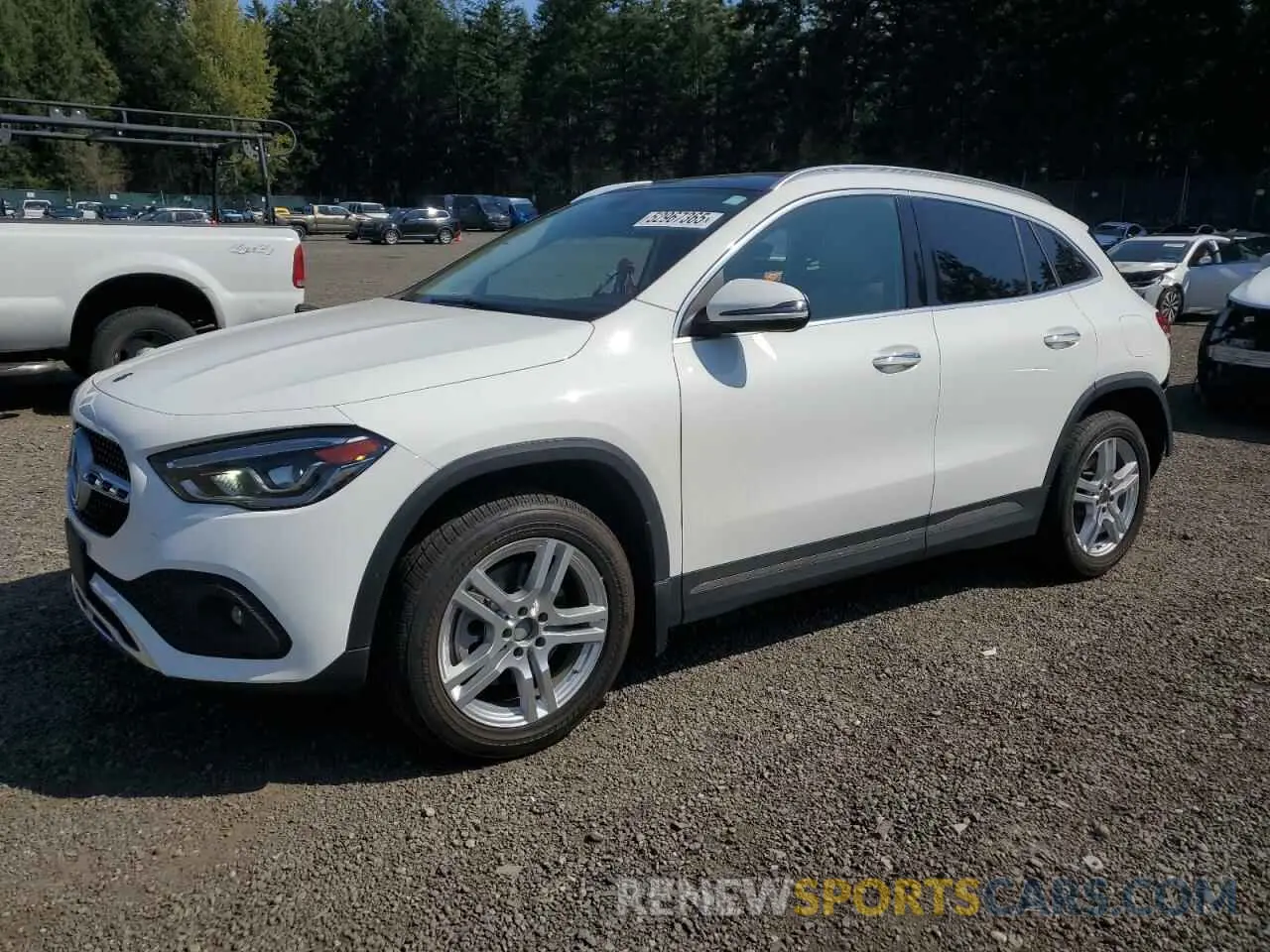 1 fotografías del automóvil dañado W1N4N4HBXMJ272662 MERCEDES-BENZ GLA-CLASS 2021