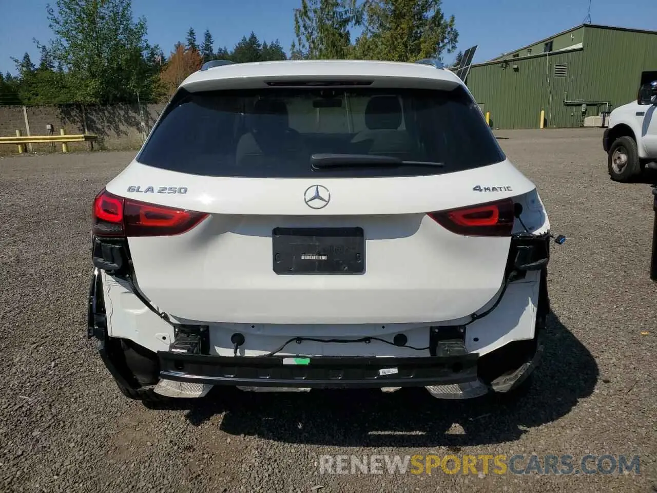 6 fotografías del automóvil dañado W1N4N4HBXMJ272662 MERCEDES-BENZ GLA-CLASS 2021