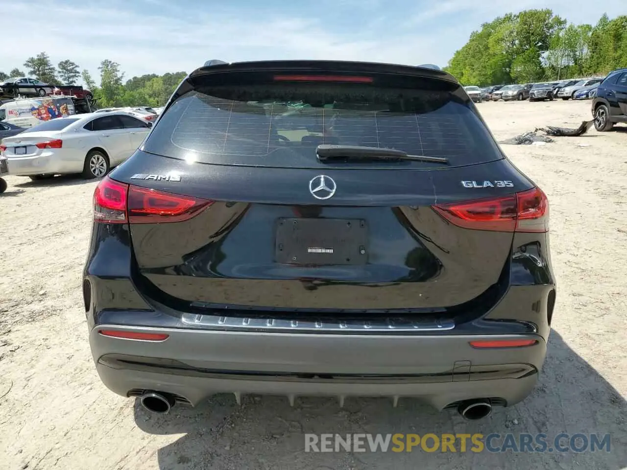 6 fotografías del automóvil dañado W1N4N5BB0MJ165263 MERCEDES-BENZ GLA-CLASS 2021