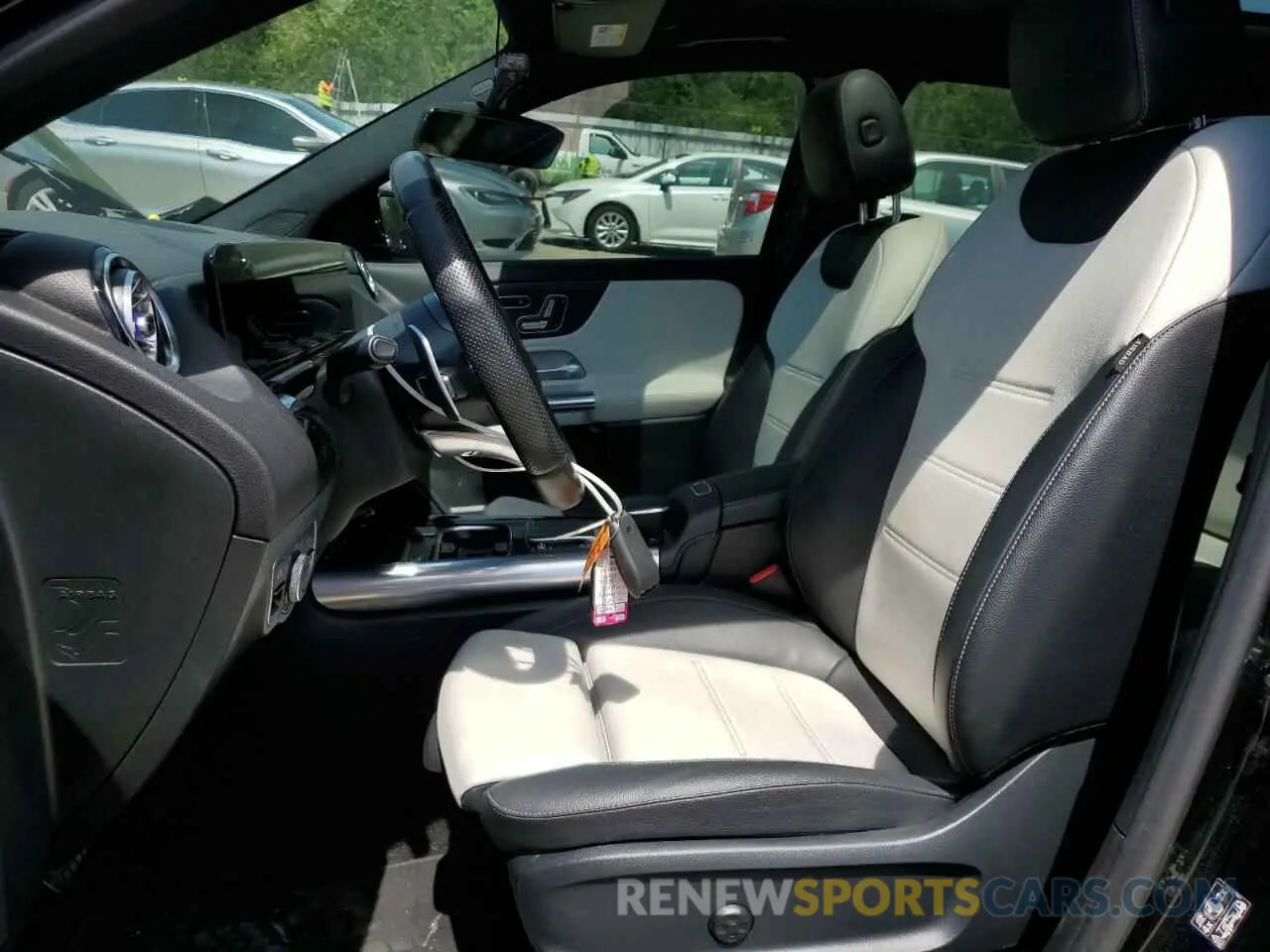 7 fotografías del automóvil dañado W1N4N5BB0MJ165263 MERCEDES-BENZ GLA-CLASS 2021