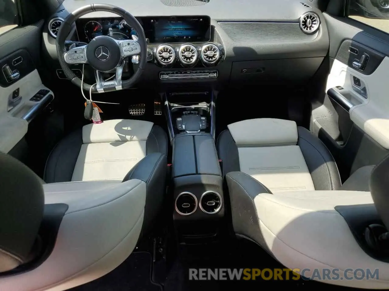 8 fotografías del automóvil dañado W1N4N5BB0MJ165263 MERCEDES-BENZ GLA-CLASS 2021