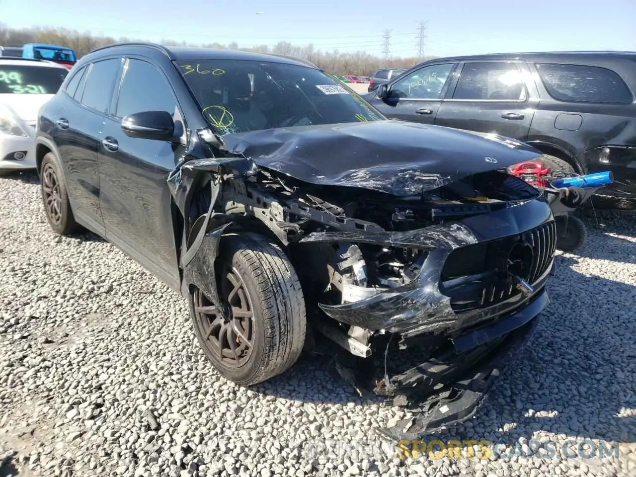 1 fotografías del automóvil dañado W1N4N5BB4MJ207336 MERCEDES-BENZ GLA-CLASS 2021