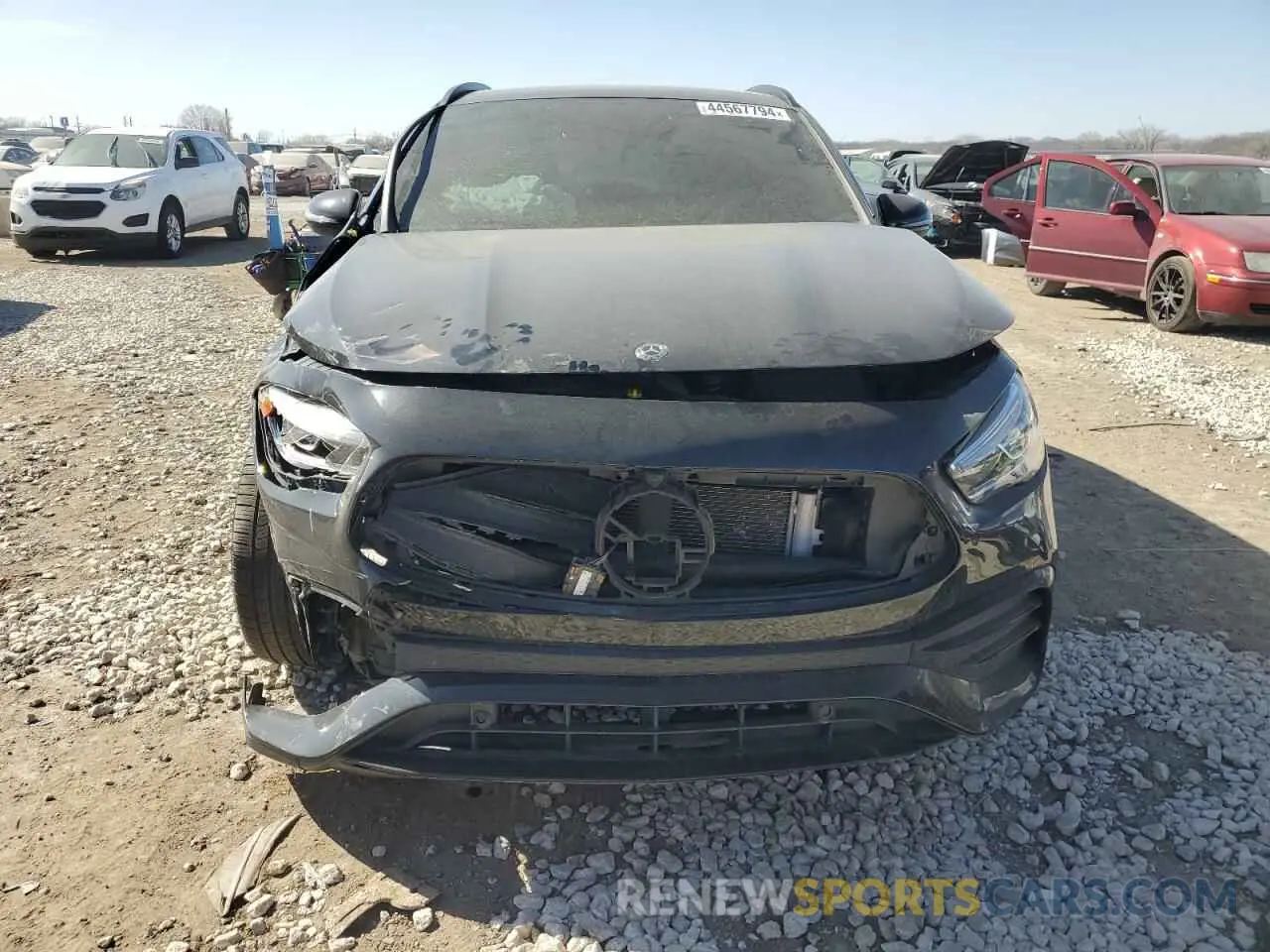 5 fotografías del automóvil dañado W1N4N5BB9MJ164189 MERCEDES-BENZ GLA-CLASS 2021