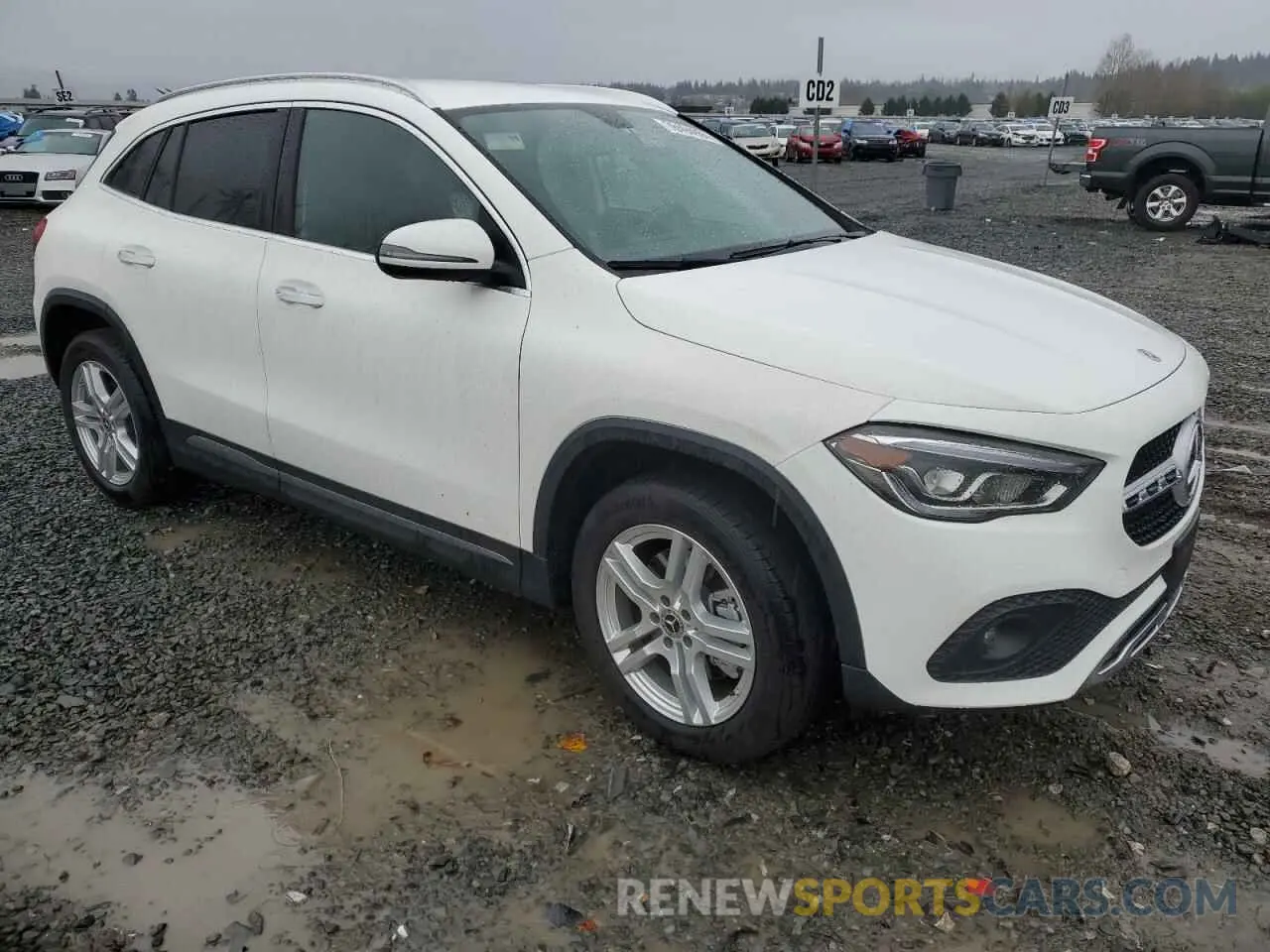 4 fotografías del automóvil dañado W1N4N4HB2NJ327350 MERCEDES-BENZ GLA-CLASS 2022
