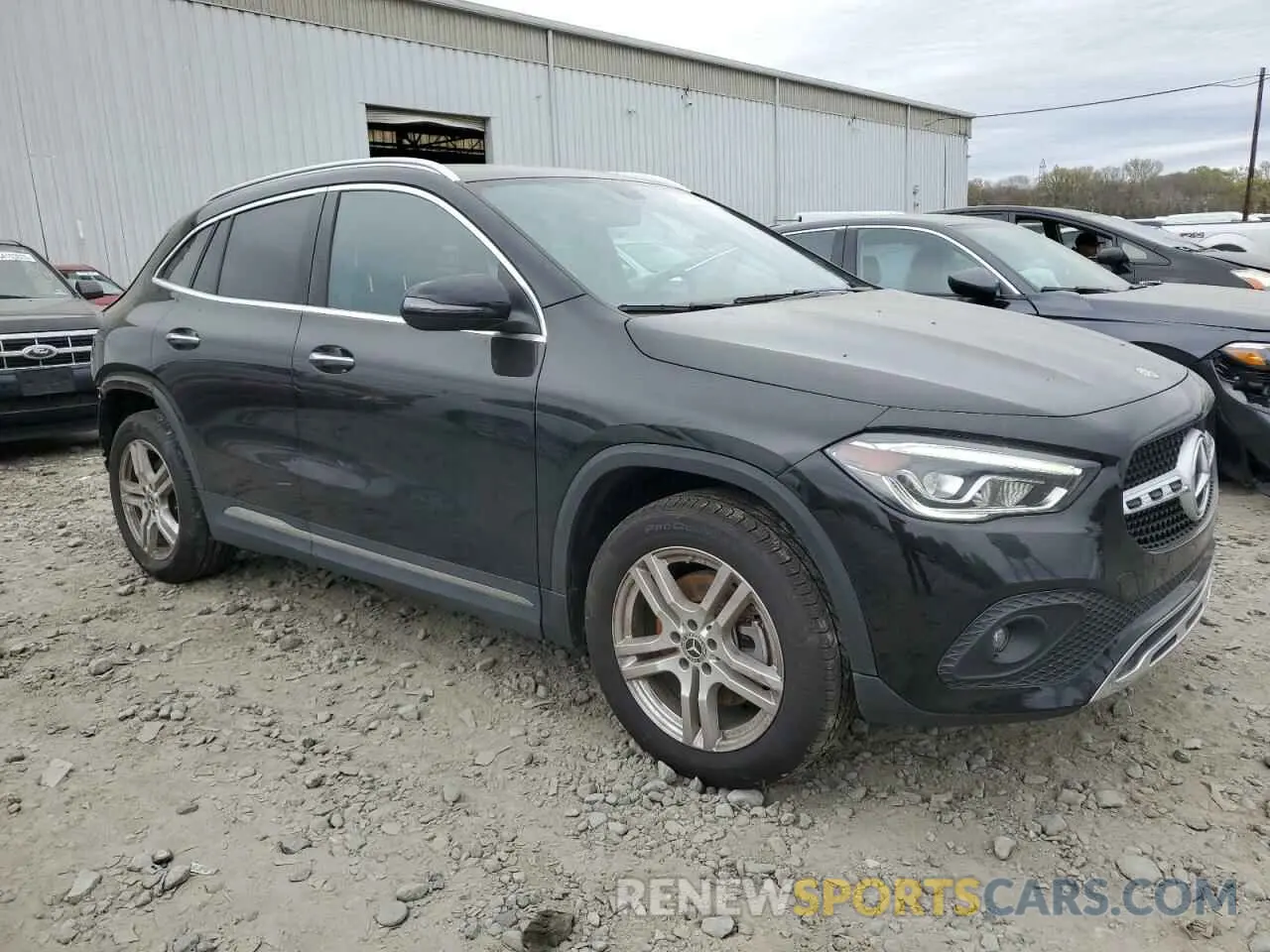 4 fotografías del automóvil dañado W1N4N4HB2NJ372238 MERCEDES-BENZ GLA-CLASS 2022