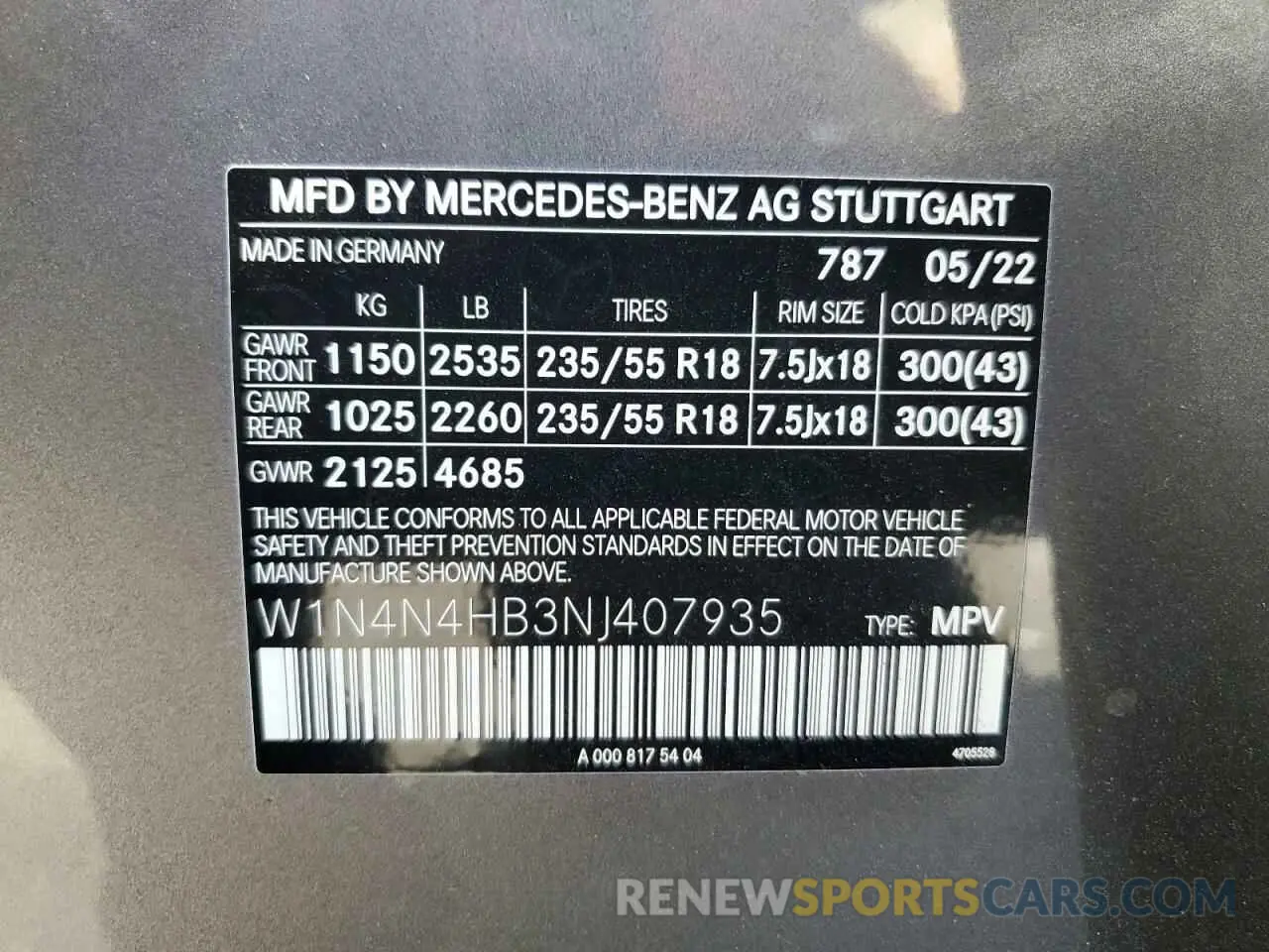 13 fotografías del automóvil dañado W1N4N4HB3NJ407935 MERCEDES-BENZ GLA-CLASS 2022