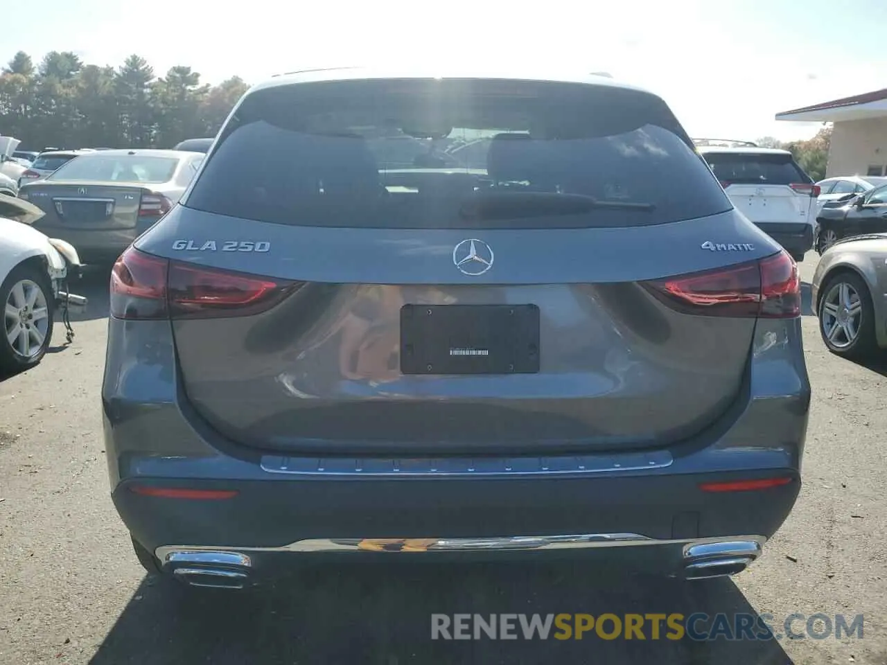 6 fotografías del automóvil dañado W1N4N4HB3NJ407935 MERCEDES-BENZ GLA-CLASS 2022