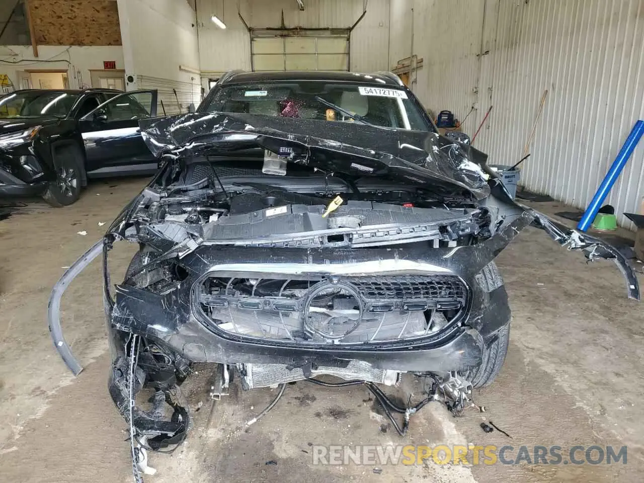 5 fotografías del automóvil dañado W1N4N4HB5NJ381337 MERCEDES-BENZ GLA-CLASS 2022