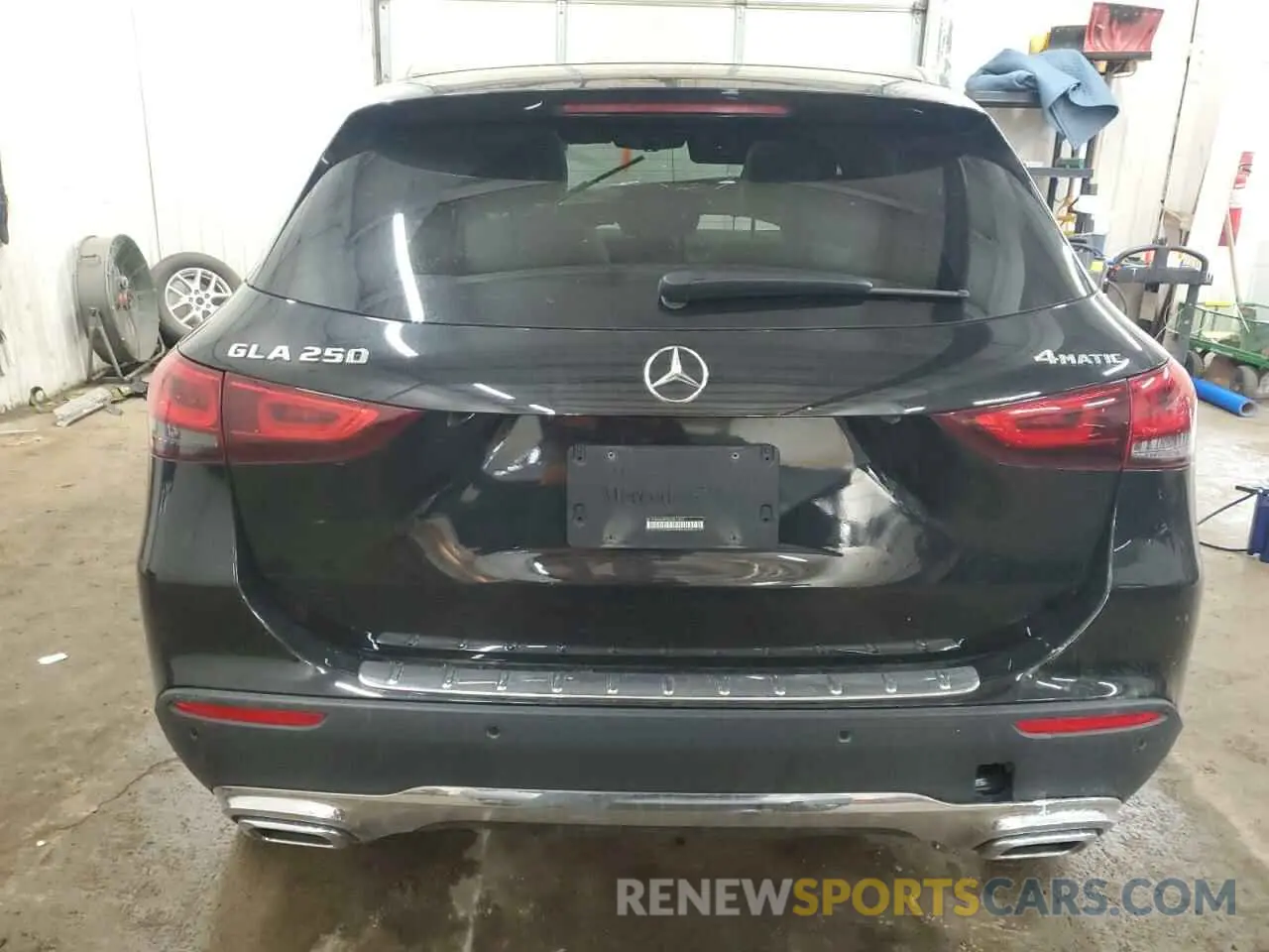 6 fotografías del automóvil dañado W1N4N4HB5NJ381337 MERCEDES-BENZ GLA-CLASS 2022
