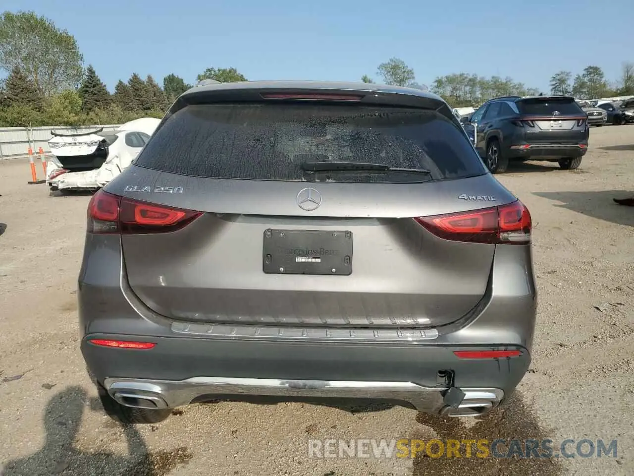 6 fotografías del automóvil dañado W1N4N4HB5NJ381905 MERCEDES-BENZ GLA-CLASS 2022