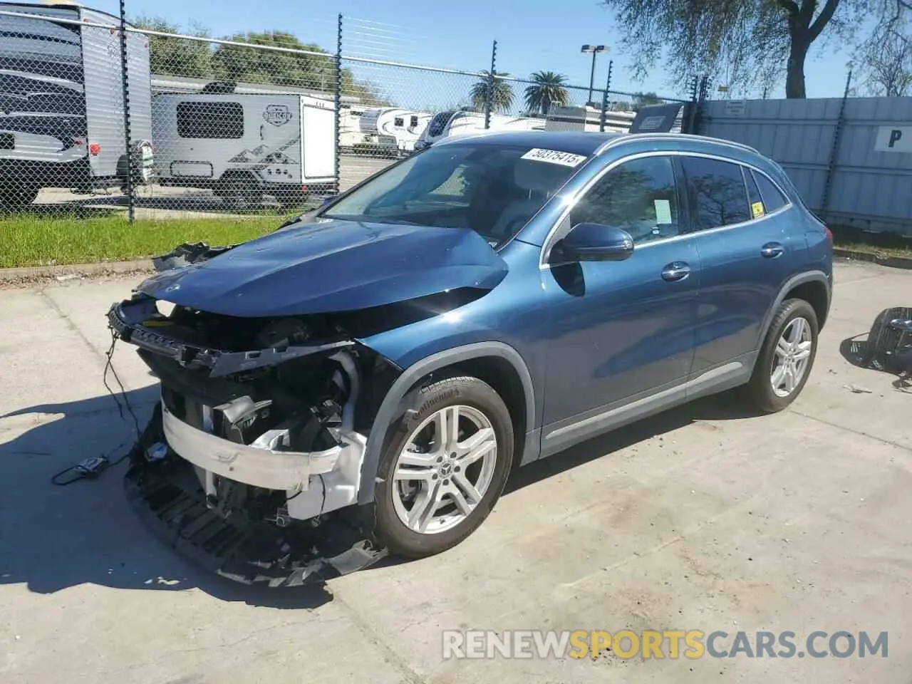 1 fotografías del automóvil dañado W1N4N4HB7NJ393859 MERCEDES-BENZ GLA-CLASS 2022