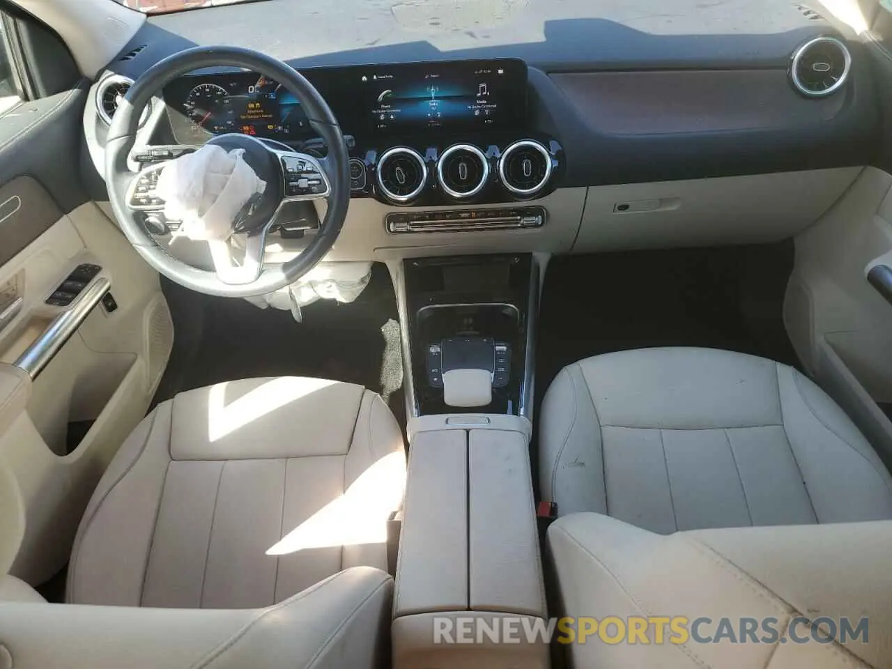 8 fotografías del automóvil dañado W1N4N4HB7NJ393859 MERCEDES-BENZ GLA-CLASS 2022