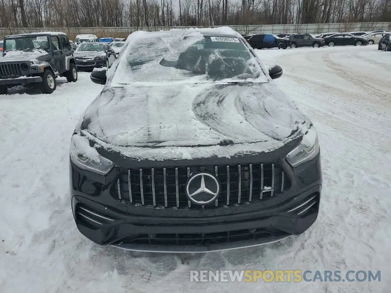 5 fotografías del automóvil dañado W1N4N5BB0NJ401539 MERCEDES-BENZ GLA-CLASS 2022