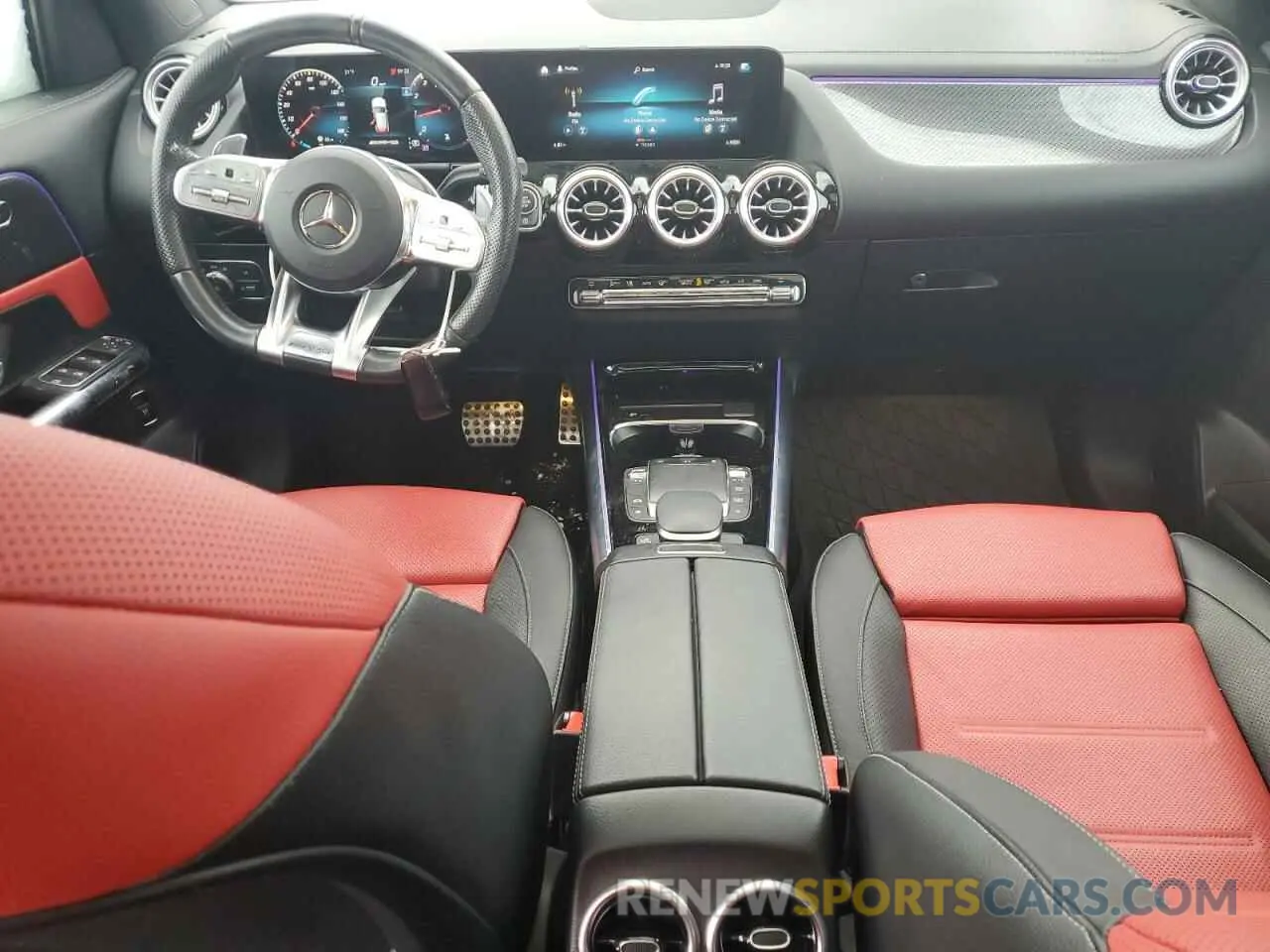8 fotografías del automóvil dañado W1N4N5BB0NJ401539 MERCEDES-BENZ GLA-CLASS 2022