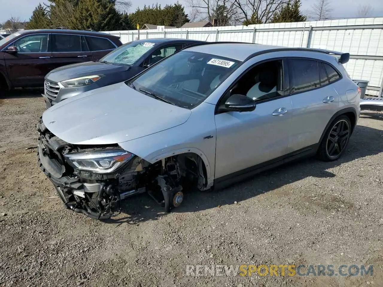 1 fotografías del automóvil dañado W1N4N5DB2NJ381369 MERCEDES-BENZ GLA-CLASS 2022