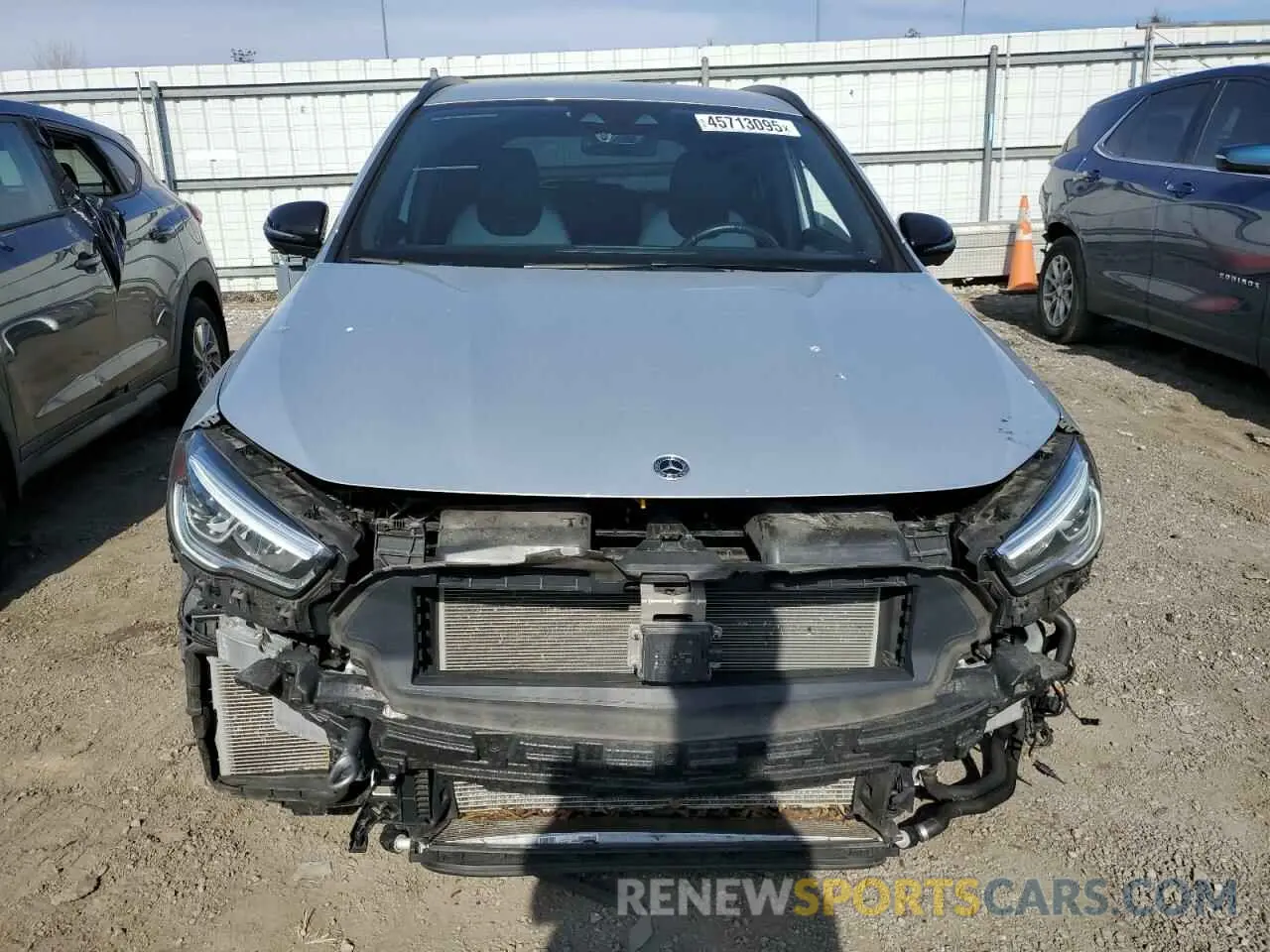 5 fotografías del automóvil dañado W1N4N5DB2NJ381369 MERCEDES-BENZ GLA-CLASS 2022