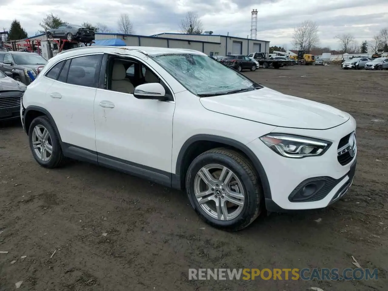 4 fotografías del automóvil dañado W1N4N4GB7PJ429862 MERCEDES-BENZ GLA-CLASS 2023