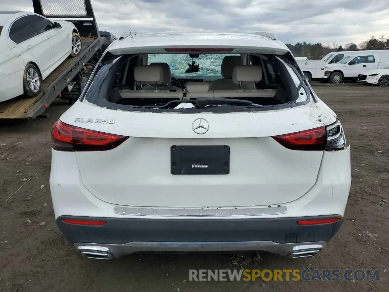 6 fotografías del automóvil dañado W1N4N4GB7PJ429862 MERCEDES-BENZ GLA-CLASS 2023