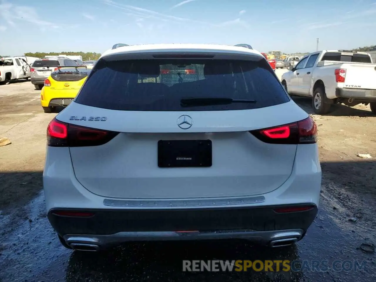 6 fotografías del automóvil dañado W1N4N4GB7PJ446001 MERCEDES-BENZ GLA-CLASS 2023