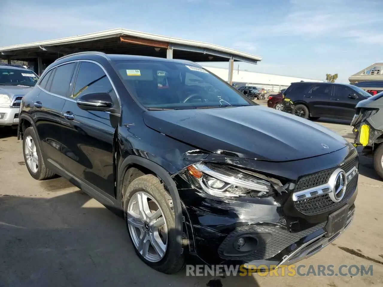 4 fotografías del automóvil dañado W1N4N4HB9PJ442353 MERCEDES-BENZ GLA-CLASS 2023