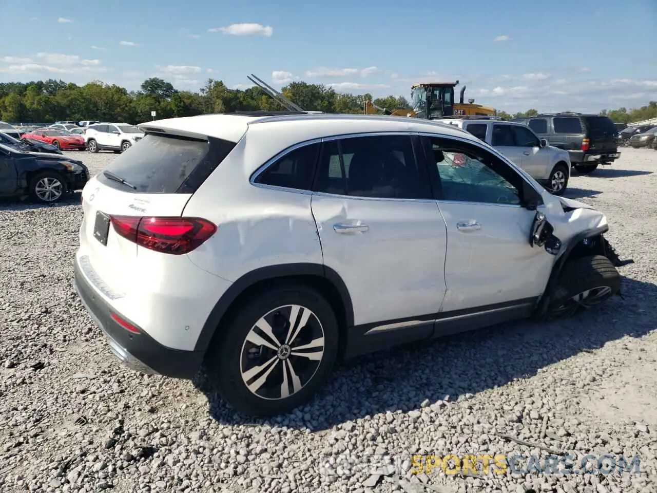 3 fotografías del automóvil dañado W1N4N4HB5RJ617958 MERCEDES-BENZ GLA-CLASS 2024