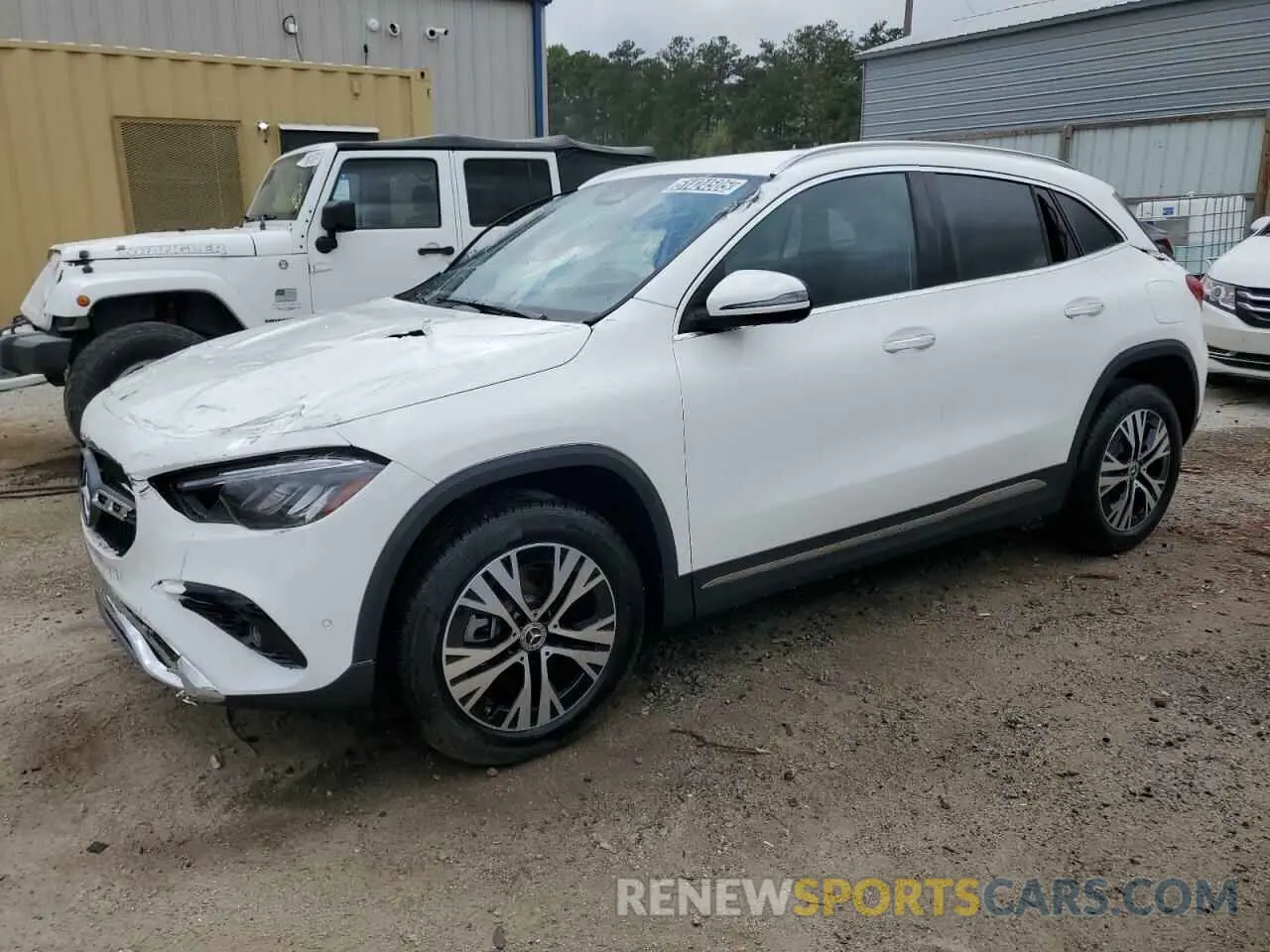 1 fotografías del automóvil dañado W1N4N4GB2SJ704885 MERCEDES-BENZ GLA-CLASS 2025