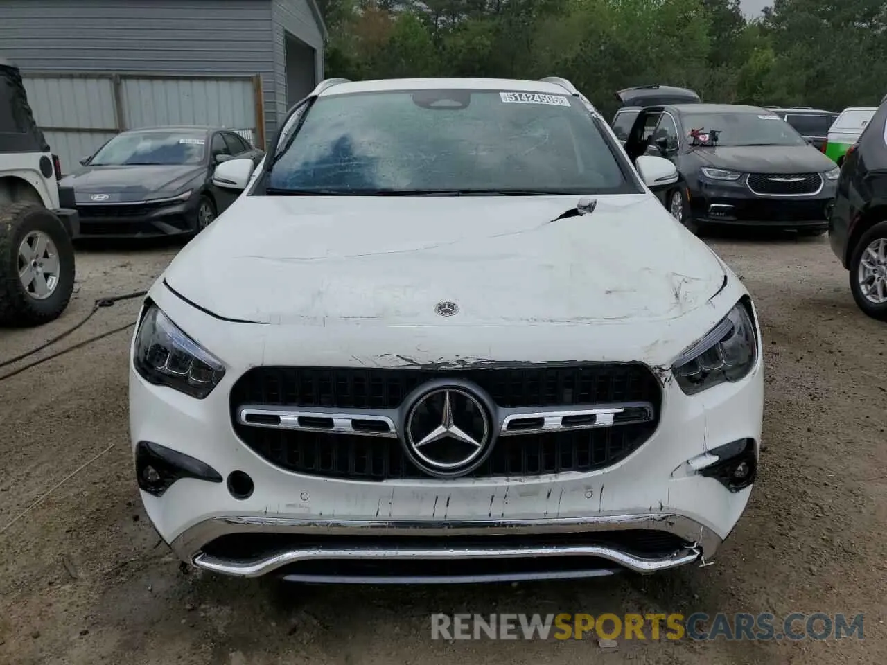 5 fotografías del automóvil dañado W1N4N4GB2SJ704885 MERCEDES-BENZ GLA-CLASS 2025