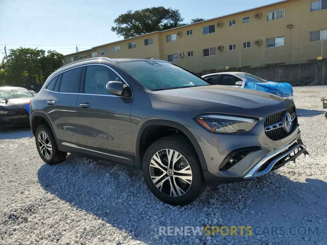 4 fotografías del automóvil dañado W1N4N4GB5SJ678699 MERCEDES-BENZ GLA-CLASS 2025