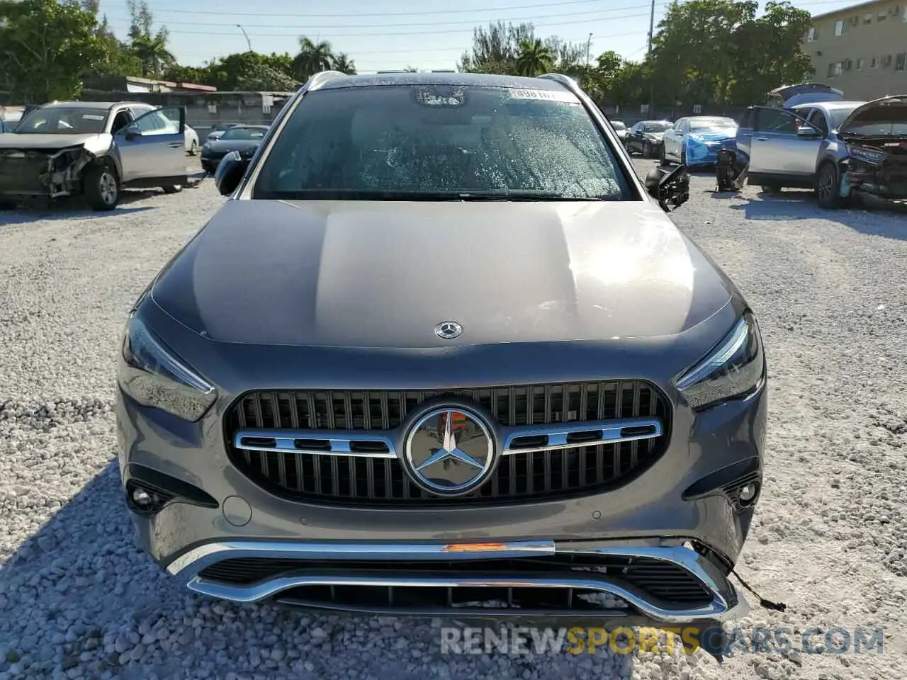 5 fotografías del automóvil dañado W1N4N4GB5SJ678699 MERCEDES-BENZ GLA-CLASS 2025