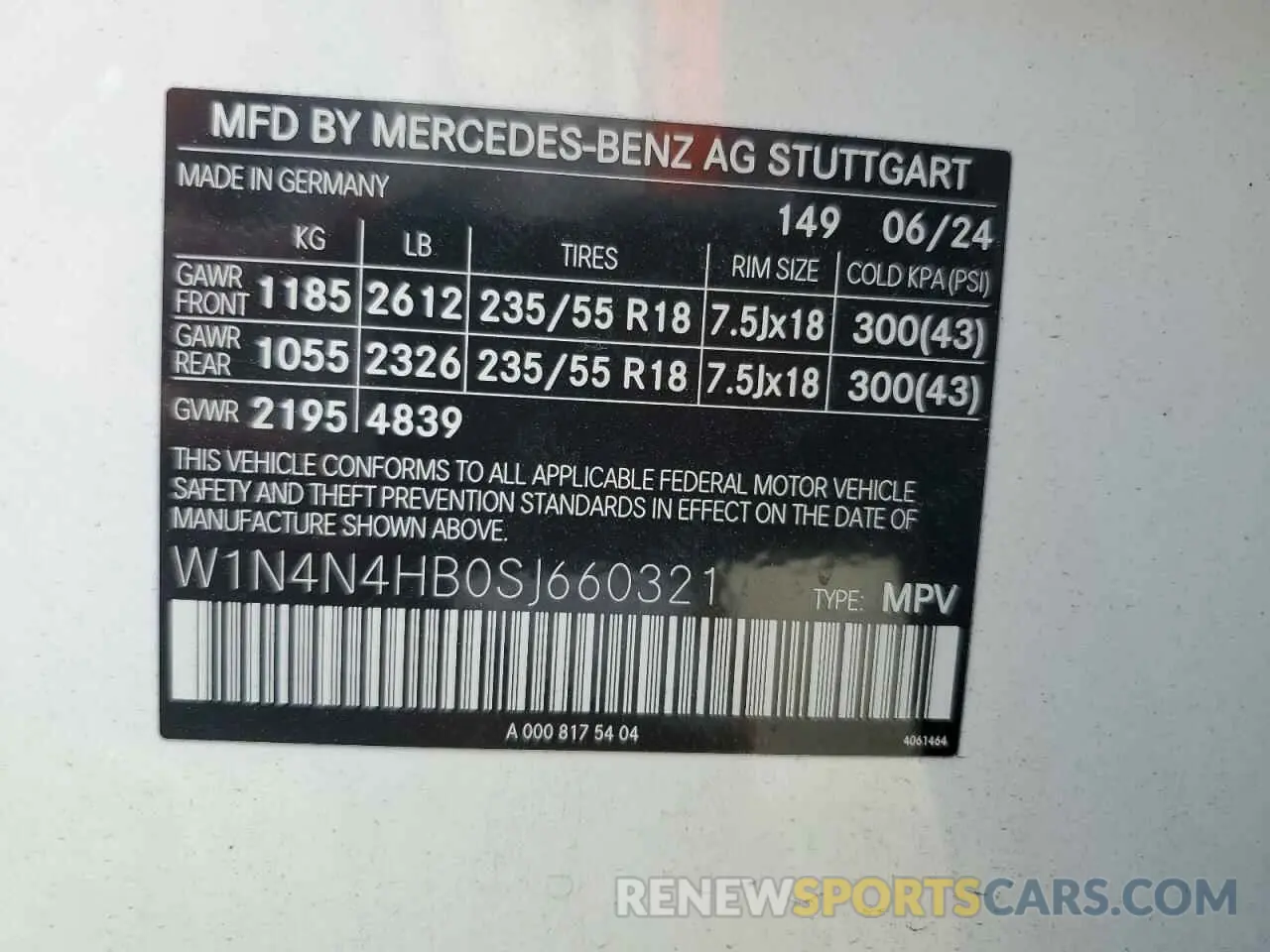 13 fotografías del automóvil dañado W1N4N4HB0SJ660321 MERCEDES-BENZ GLA-CLASS 2025