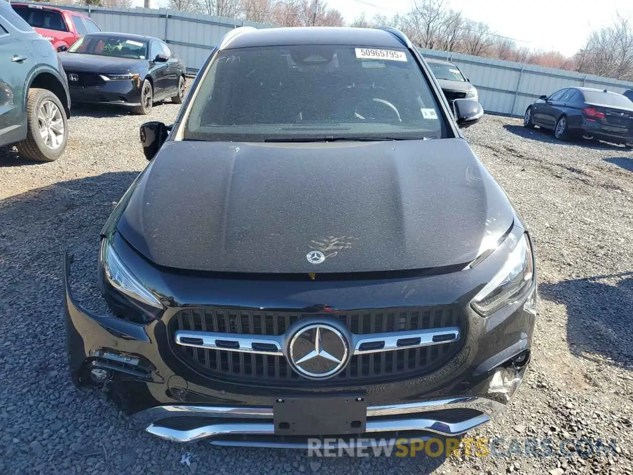5 fotografías del automóvil dañado W1N4N4HB5SJ695615 MERCEDES-BENZ GLA-CLASS 2025