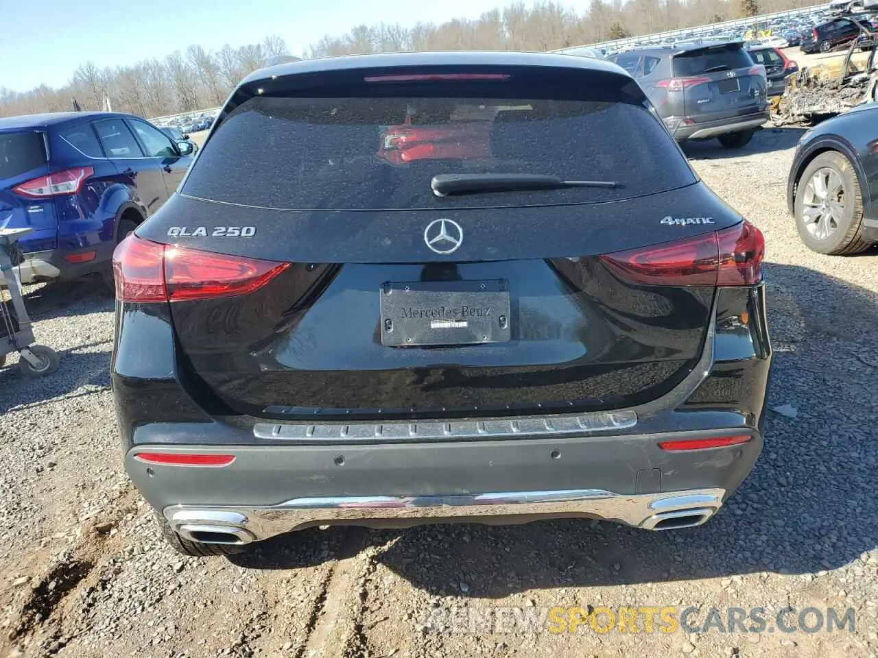 6 fotografías del automóvil dañado W1N4N4HB5SJ695615 MERCEDES-BENZ GLA-CLASS 2025