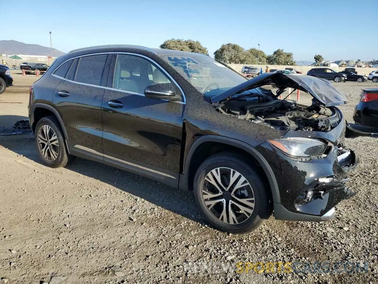 4 fotografías del automóvil dañado W1N4N4HB6SJ646634 MERCEDES-BENZ GLA-CLASS 2025